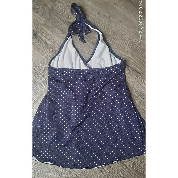 NWT Lithe 2pc Polkadot Haulter Tankini 34/32 Women's Size Small - Picture 5 of 6